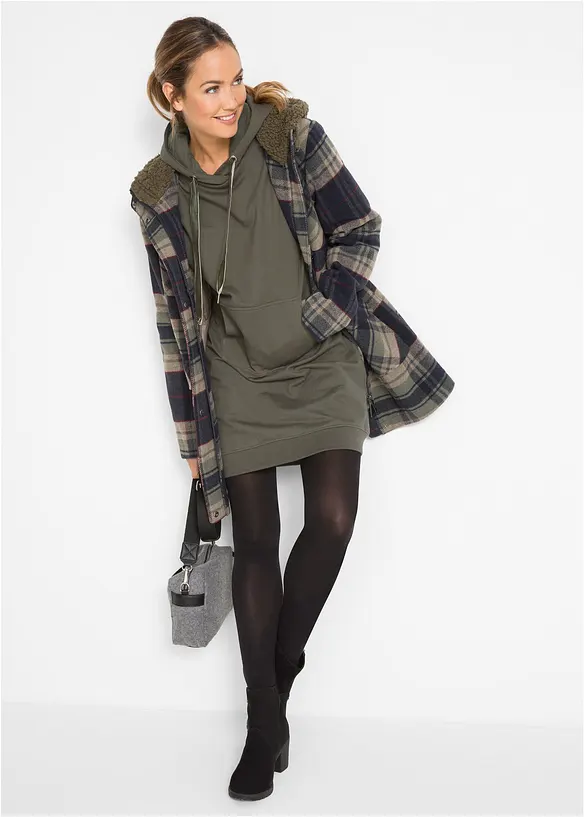 Sweatjurk van puur katoen, bonprix