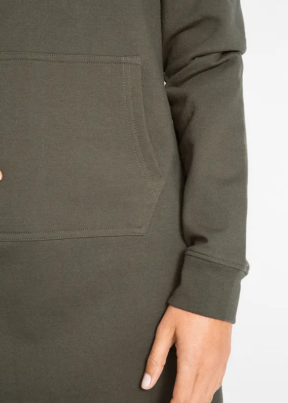 Sweatjurk van puur katoen, bonprix