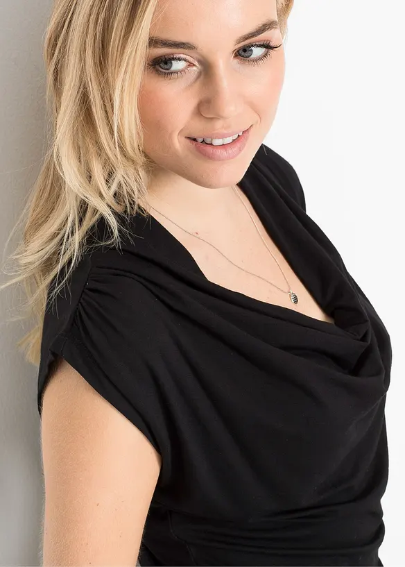 Shirt van viscose-mix, bonprix