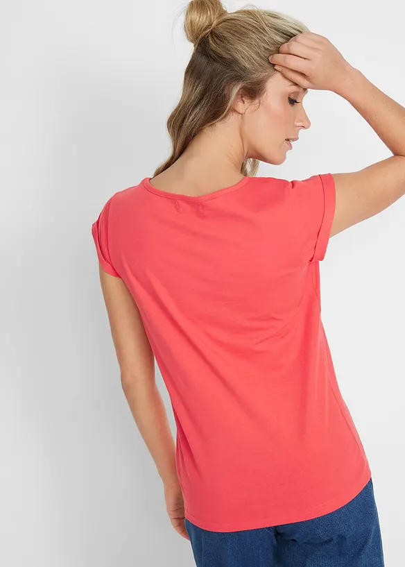 T-shirt van puur katoen, bonprix