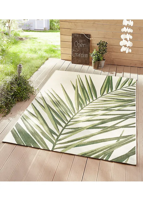 Binnen- en buitenkleed met palmbladeren, bonprix