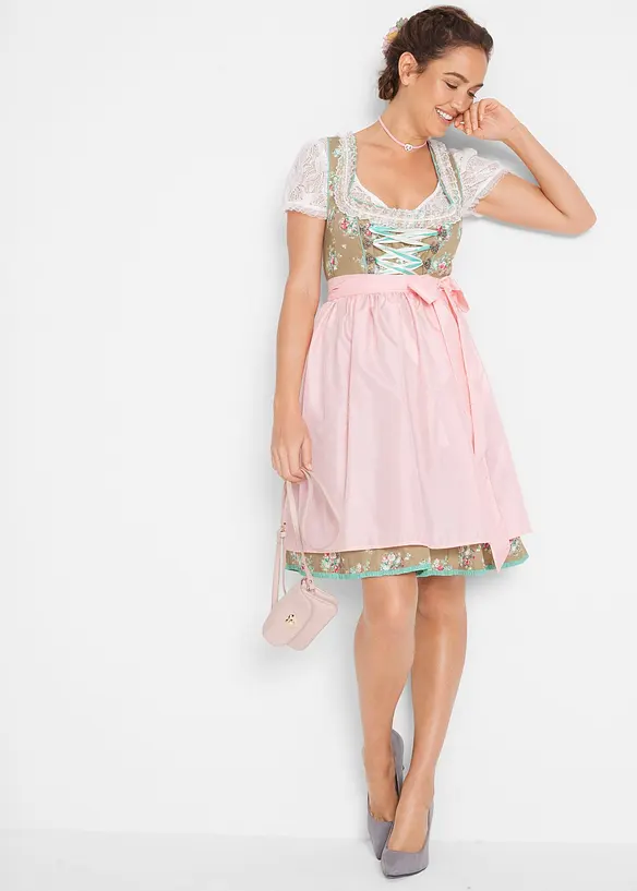 Dirndl blouse van kant, bonprix