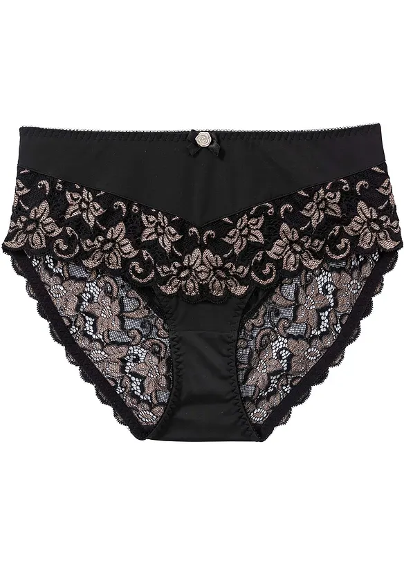 Maxislip met sierlijk kant, bonprix