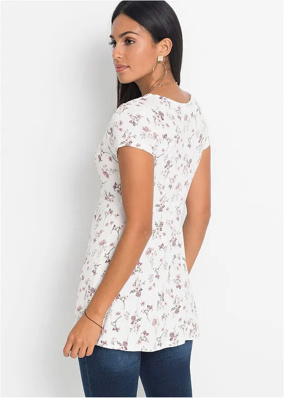 Shirt in een viscosemix, bonprix
