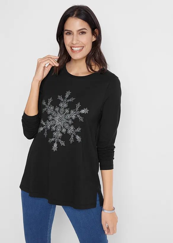 Katoenen longsleeve, bonprix
