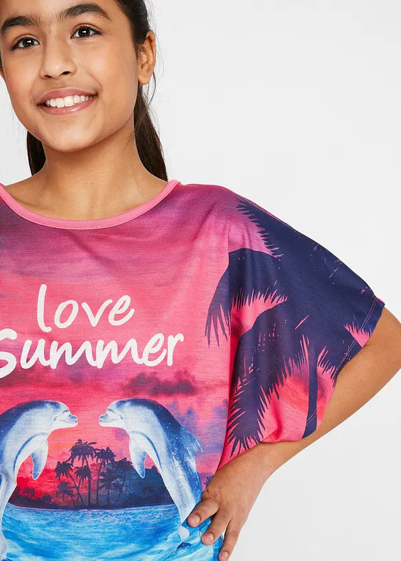 Meisjes strandshirt, bonprix