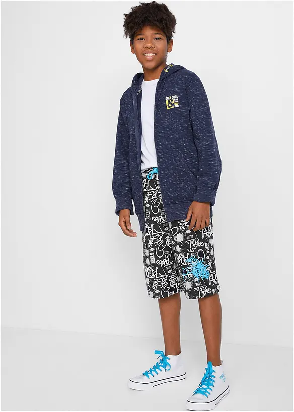 Sweat bermuda van biologisch katoen, bonprix