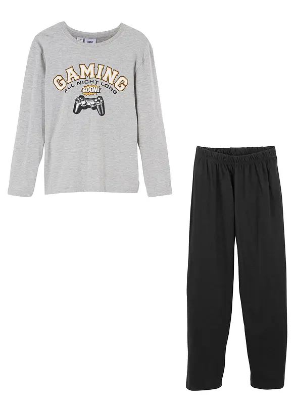 Pyjama met katoen (2-dlg. set), bonprix