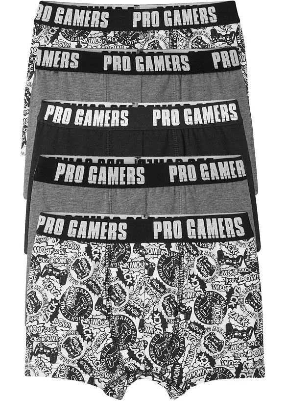 Jongens boxer met katoen (set van 5), bonprix