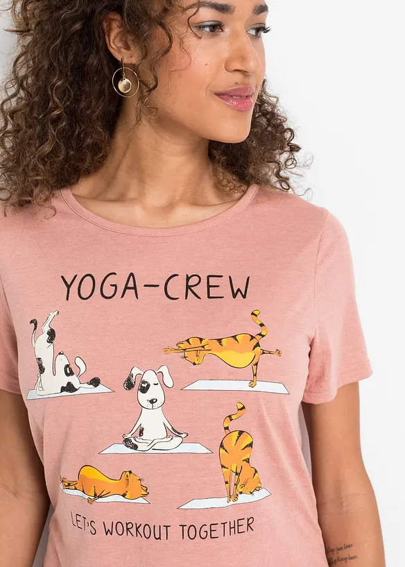 T-shirt met print, bonprix