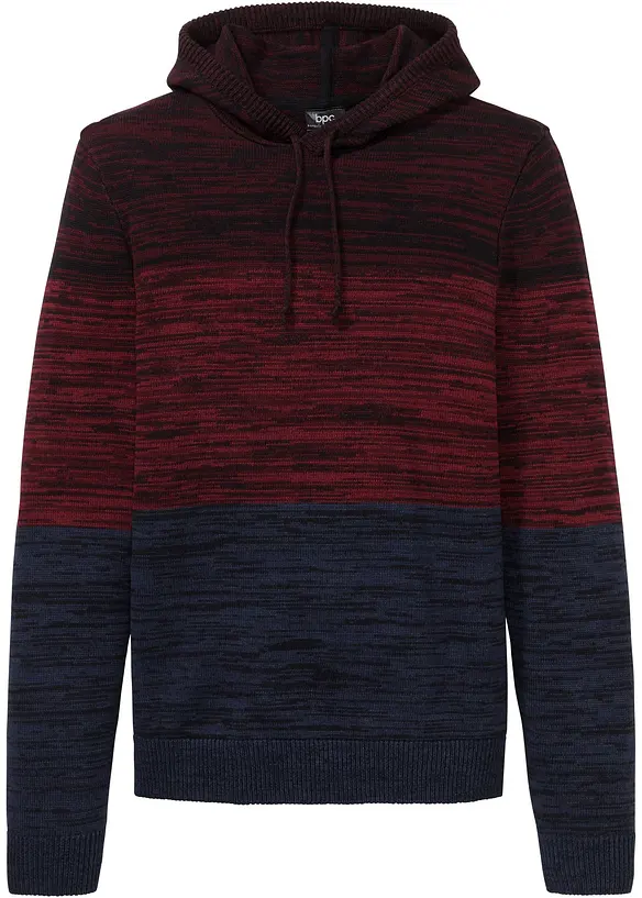 Gebreide hoodie, bonprix