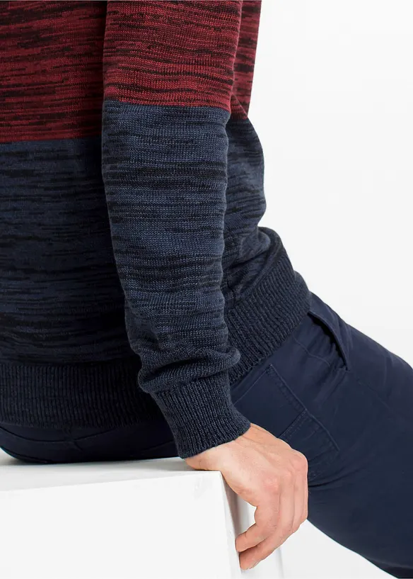 Gebreide hoodie, bonprix