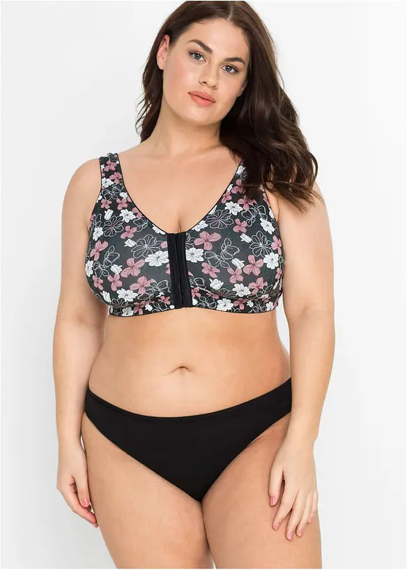 Bh zonder beugels met sluiting voorop en katoen (set van 2), bonprix