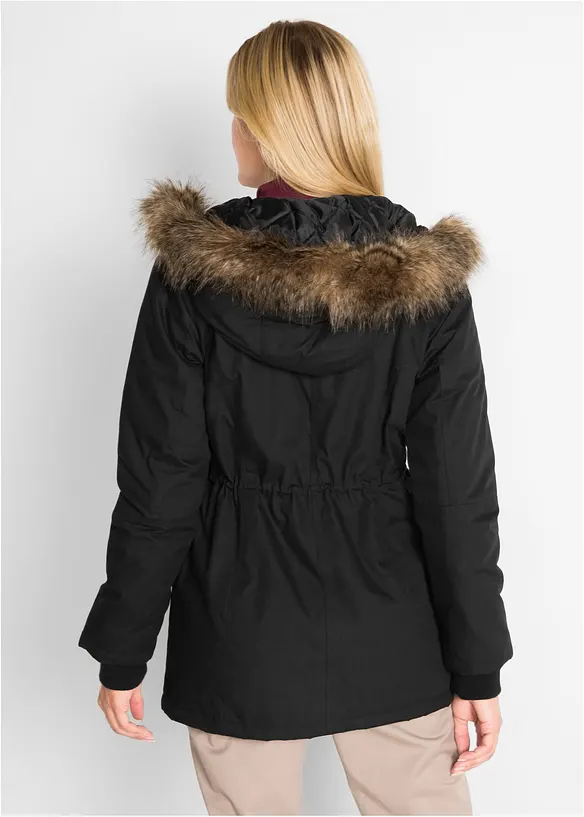 Korte parka met teddy, bpc bonprix collection