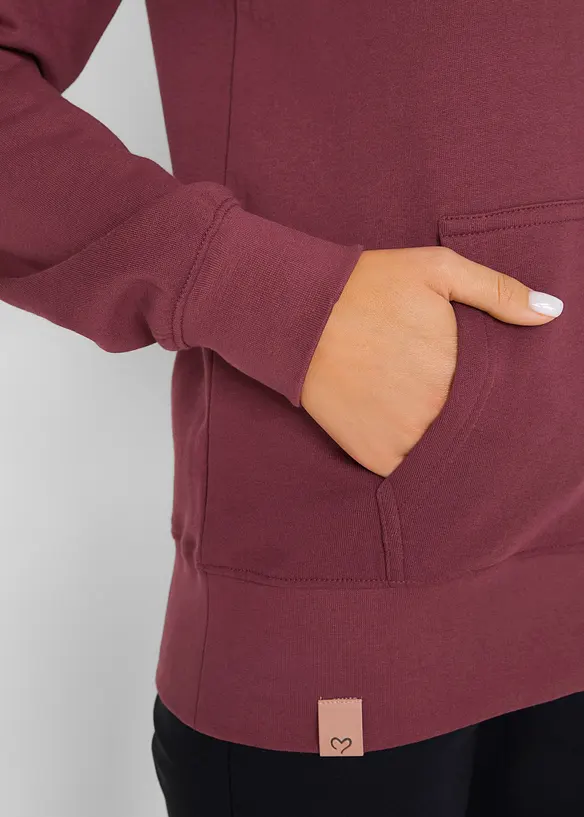 Sweatvest met capuchon, bonprix