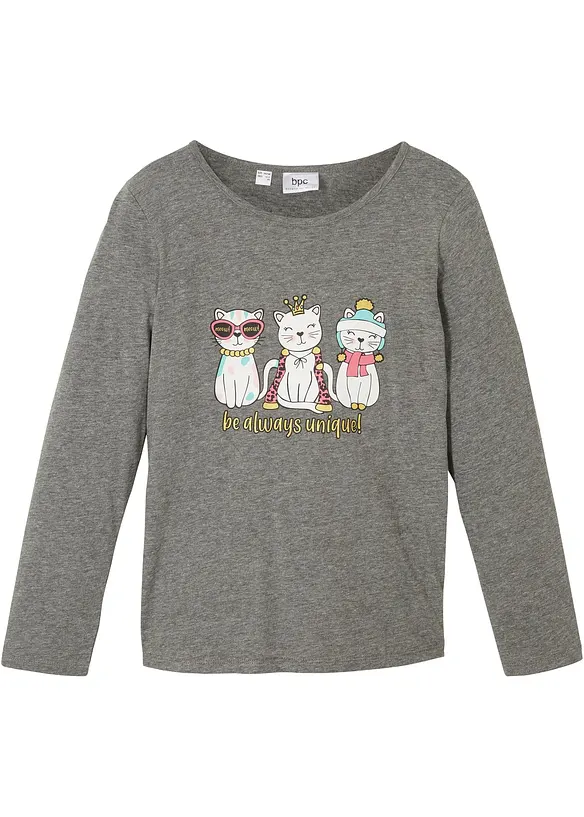 Longsleeve van viscosemix, bonprix
