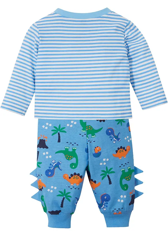Baby longsleeve en sweatpants (2-dlg. set) van biologisch katoen, bpc bonprix collection