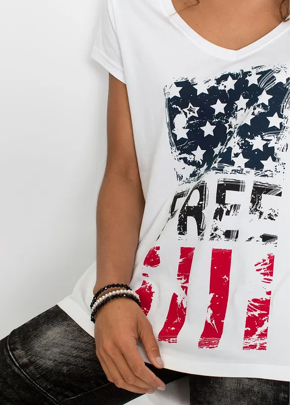 Shirt met print, bonprix
