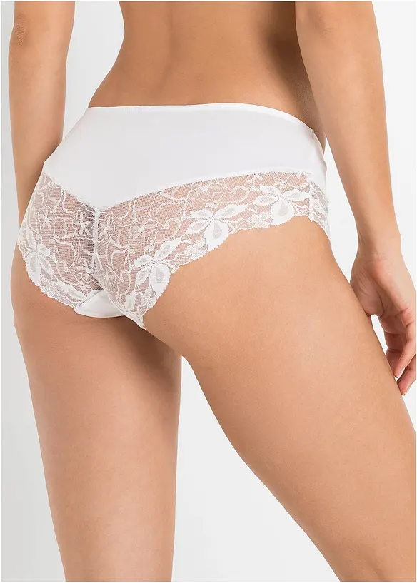 Hipster met fijne kant (set van 2), bonprix