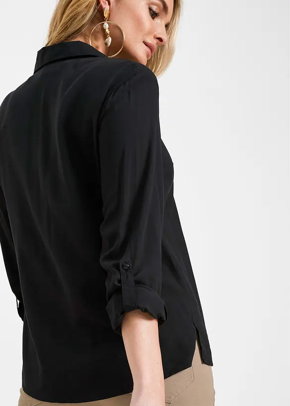 Blouse van soepele viscose, bonprix