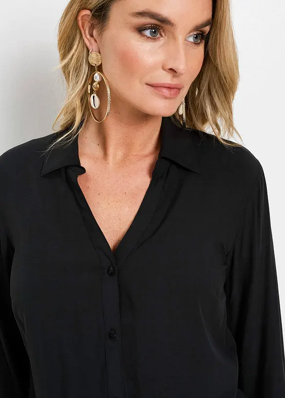 Blouse van soepele viscose, bonprix