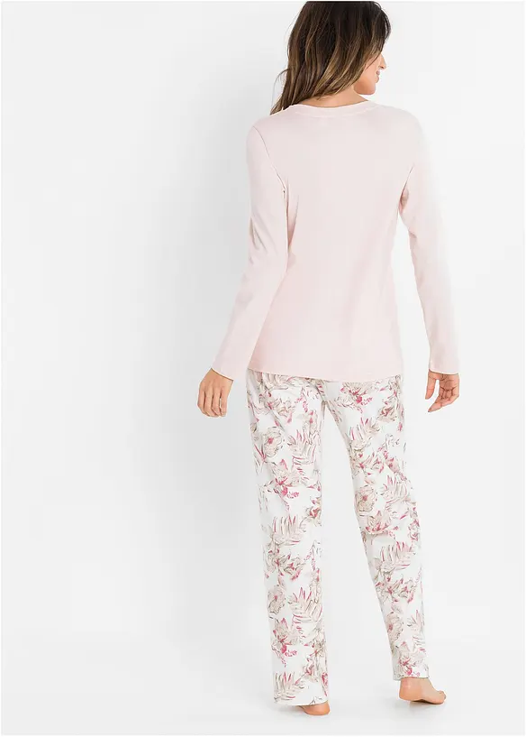 Pyjama van biologisch katoen, bonprix