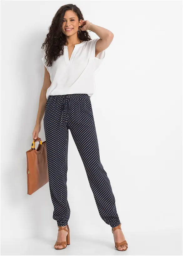 Instapbroek van viscose, bonprix