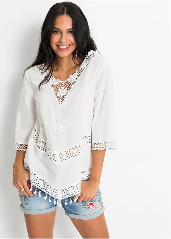 Tuniek van puur katoen, bonprix