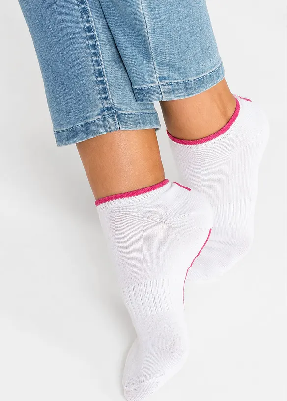 Sneakersokken met biologisch katoen (8 paar), bonprix