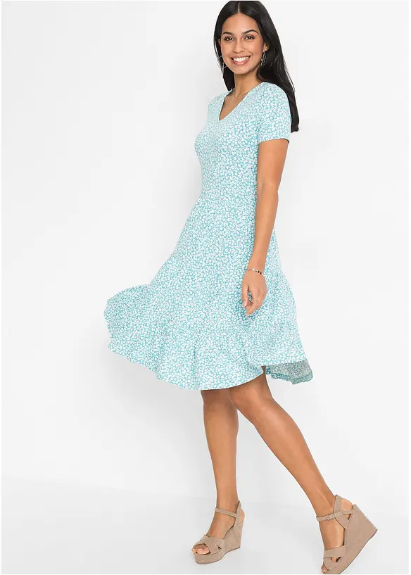 Jersey jurk van viscosemix, bonprix