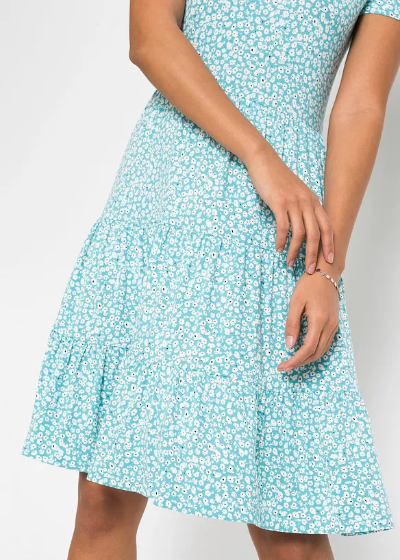 Jersey jurk van viscosemix, bonprix