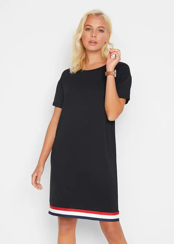 Jersey jurk in een zachte viscosemix, bonprix
