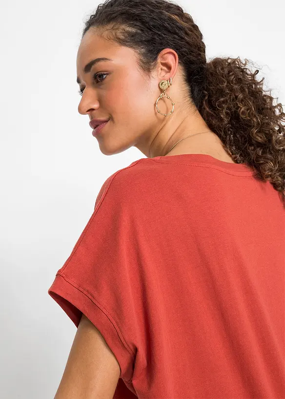 Longshirt van puur katoen, bonprix