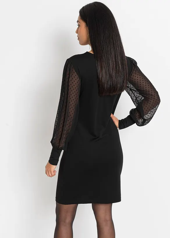 Jersey jurk van een viscosemix, bonprix