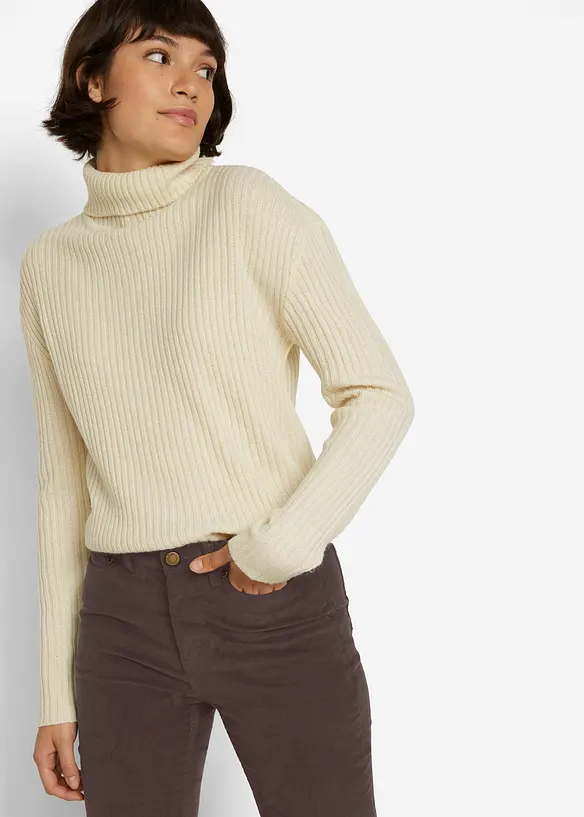 Skinny corduroy broek met stretch, bonprix