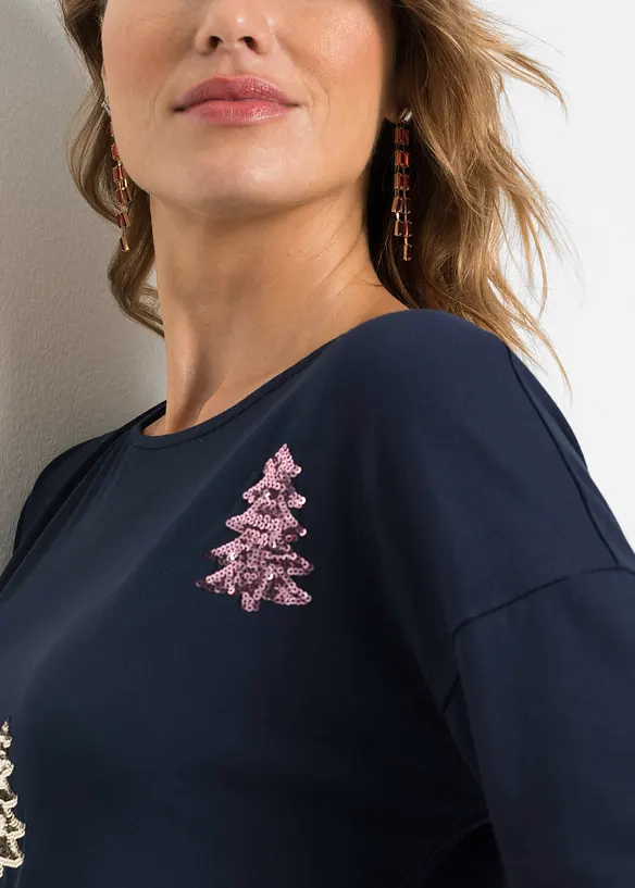 Shirt van een soepele viscosemix, bonprix