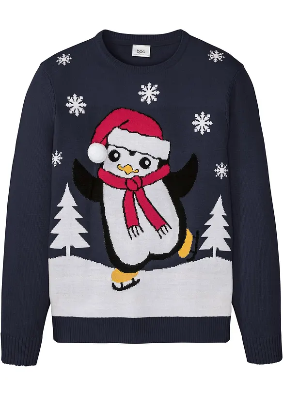 Trui met kerstmotief, bonprix