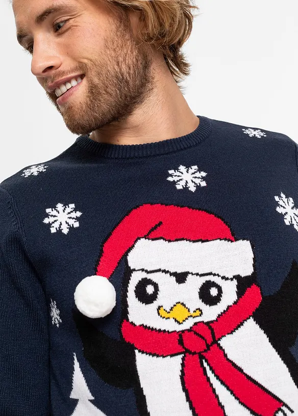 Trui met kerstmotief, bonprix