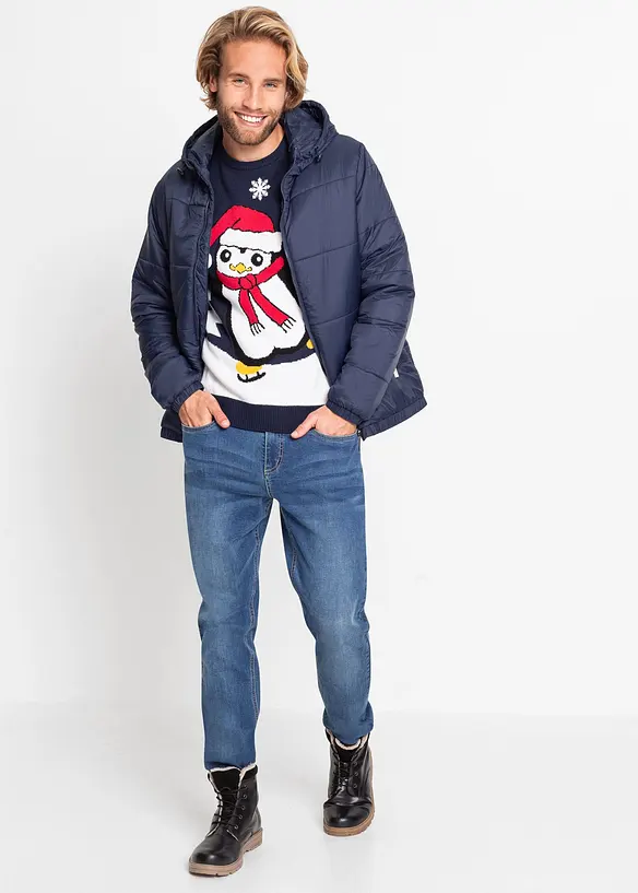 Trui met kerstmotief, bonprix