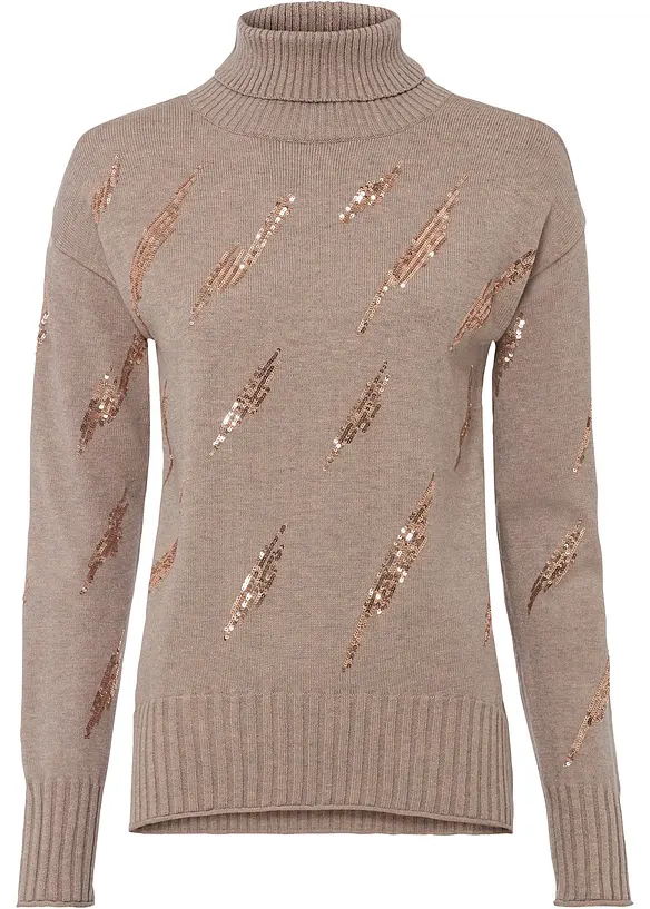 Oversized trui in een zachte viscosemix, bonprix