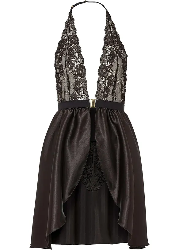 Babydoll en string (2-dlg. set), bonprix