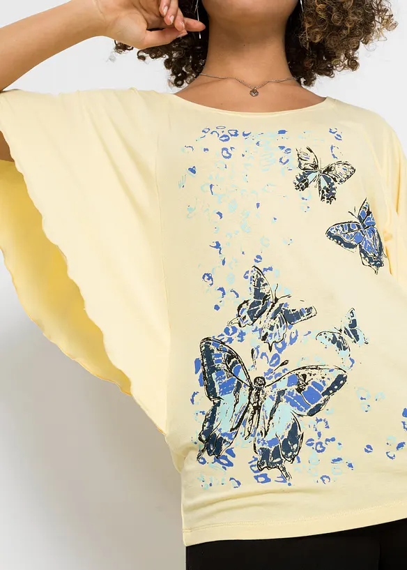 Shirt met vleermuismouwen, bonprix