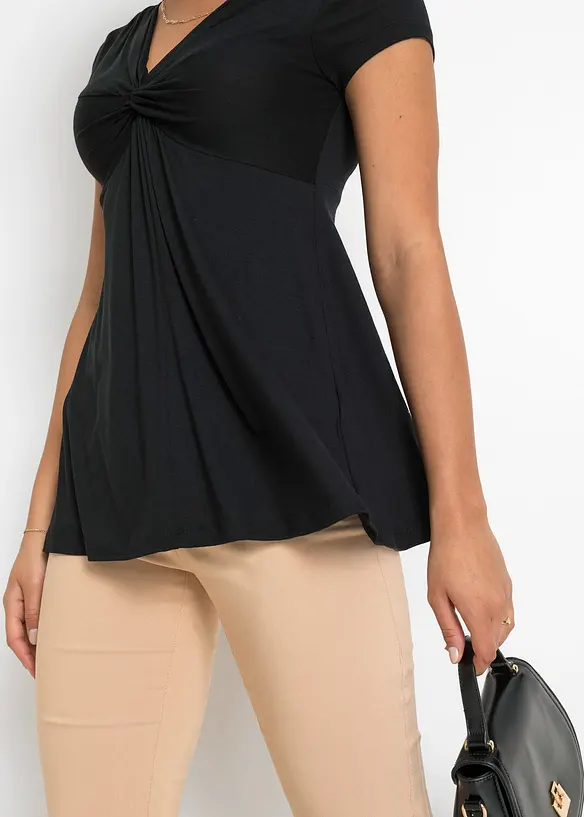 Shirt in een viscosemix, bonprix