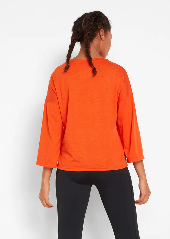Outdoor T-shirt (set van 2), 3/4 mouw, bpc bonprix collection