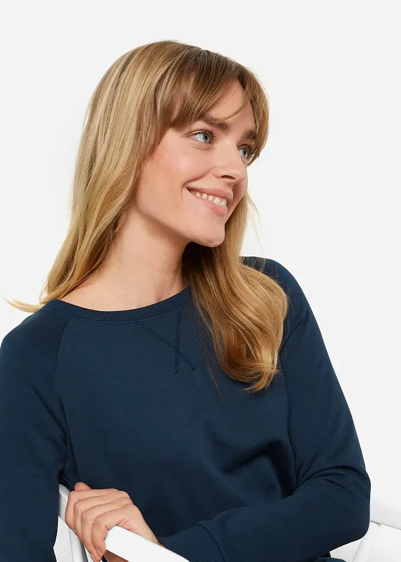 Sweatjurk van zacht frotté, bonprix