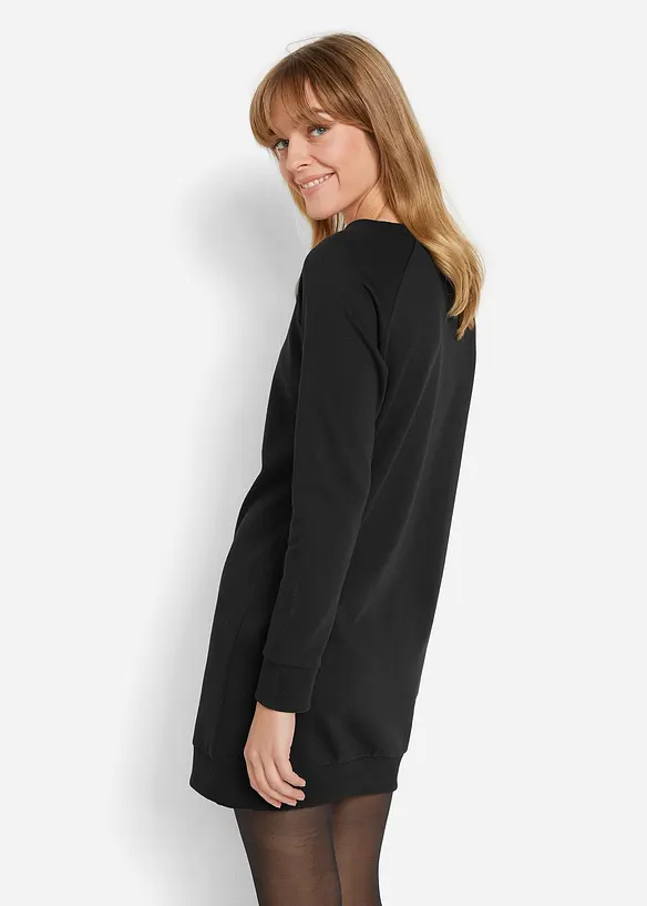 Sweatjurk van zacht frotté, bonprix