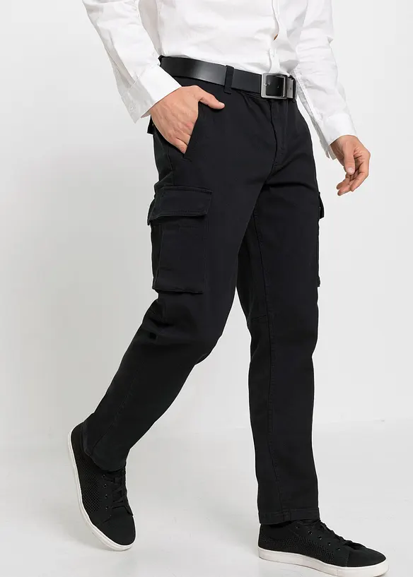 Cargo broek straight regular fit, bonprix