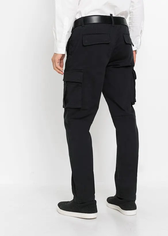 Cargo broek straight regular fit, bonprix