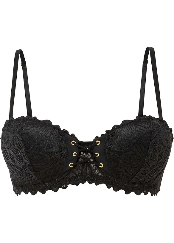 Balconette bh met sierlijk kant, bonprix