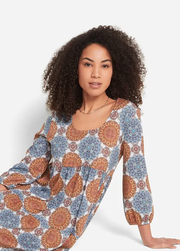 Shirtjurk van soepele viscosemix, bonprix